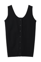 【マルティニーク/martinique】の【CURRENTAGE】フロントボタンニットタンクトップ 人気、トレンドファッション・服の通販 founy(ファニー) ファッション Fashion レディースファッション Fashion for Women トップス・カットソー Cut & Sew Tops ニット Knit Tops & Sweaters カジュアルプルオーバー・ニットトップス Pullovers & Knit Tops / Casual Pullovers なめらか Smooth, Silky Texture コンパクト Compact, Small Size タンク Tank Top, Sleeveless Top フレア Flare, Flared フロント Front, Front Design ボトム Bottoms, Lower Wear ワイド Wide, Wide Fit 新作・新入荷 New Arrivals / New In thumbnail ブラック|ID: prp329100004875352 ipo3291000000036364441
