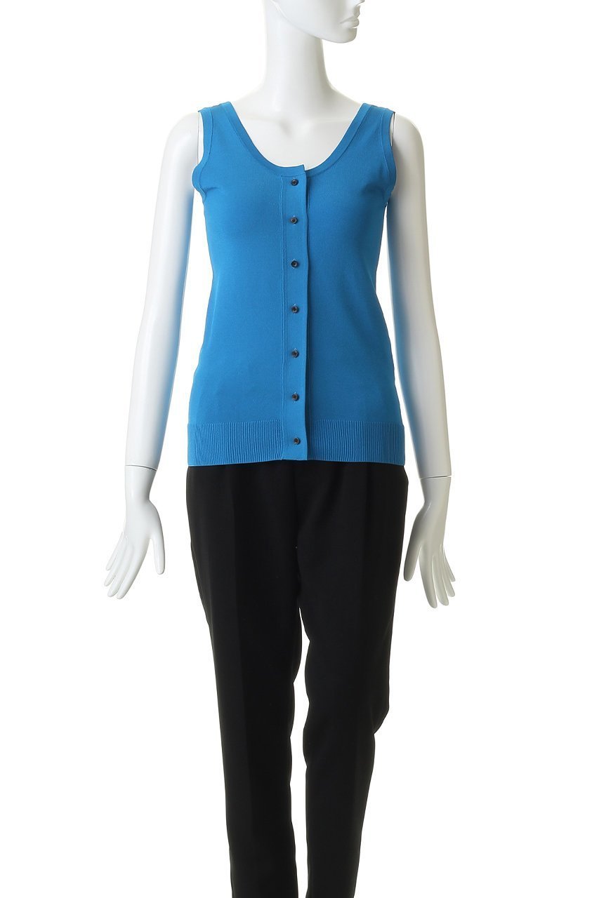 【マルティニーク/martinique】の【CURRENTAGE】フロントボタンニットタンクトップ 人気、トレンドファッション・服の通販 founy(ファニー) 　ファッション　Fashion　レディースファッション　Fashion for Women　トップス・カットソー　Cut & Sew Tops　ニット　Knit Tops & Sweaters　カジュアルプルオーバー・ニットトップス　Pullovers & Knit Tops / Casual Pullovers　なめらか　Smooth, Silky Texture　コンパクト　Compact, Small Size　タンク　Tank Top, Sleeveless Top　フレア　Flare, Flared　フロント　Front, Front Design　ボトム　Bottoms, Lower Wear　ワイド　Wide, Wide Fit　新作・新入荷　New Arrivals / New In　other-2|ID: prp329100004875352 ipo3291000000036364442