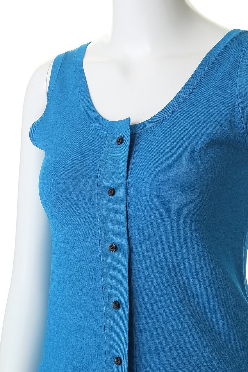 【マルティニーク/martinique】の【CURRENTAGE】フロントボタンニットタンクトップ 人気、トレンドファッション・服の通販 founy(ファニー) 　ファッション　Fashion　レディースファッション　Fashion for Women　トップス・カットソー　Cut & Sew Tops　ニット　Knit Tops & Sweaters　カジュアルプルオーバー・ニットトップス　Pullovers & Knit Tops / Casual Pullovers　なめらか　Smooth, Silky Texture　コンパクト　Compact, Small Size　タンク　Tank Top, Sleeveless Top　フレア　Flare, Flared　フロント　Front, Front Design　ボトム　Bottoms, Lower Wear　ワイド　Wide, Wide Fit　新作・新入荷　New Arrivals / New In　other-5|ID: prp329100004875352 ipo3291000000036364445