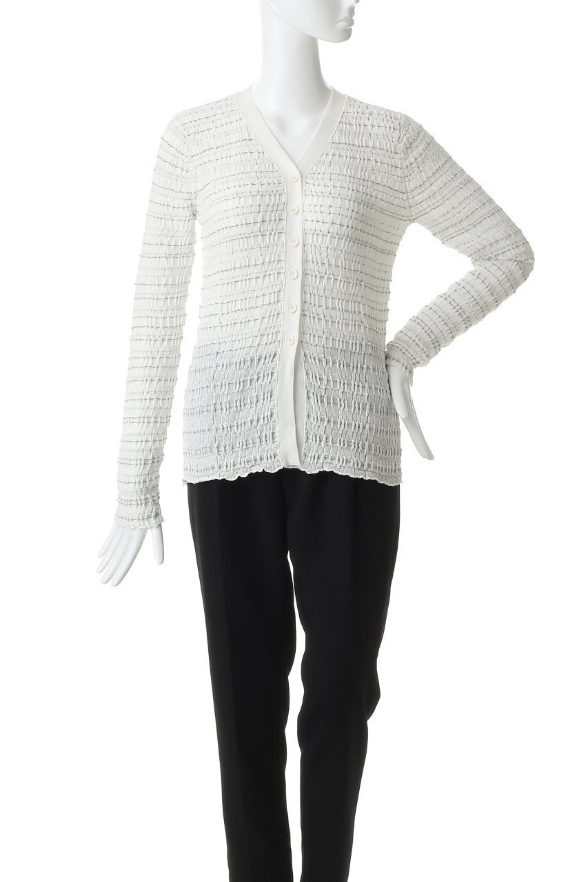 【マルティニーク/martinique】のジャガードカーディガン 人気、トレンドファッション・服の通販 founy(ファニー) 　ファッション　Fashion　レディースファッション　Fashion for Women　トップス・カットソー　Cut & Sew Tops　ニット　Knit Tops & Sweaters　カーディガン・羽織り　Layered Style Cardigans　インナー　Innerwear　カーディガン　Cardigan, Knitwear　ジャカード／ジャガード　Jacquard, Woven Pattern　チェック　Check, Plaid, Tartan　フィット　Fit, Slim Fit　モダン　Modern, Contemporary　新作・新入荷　New Arrivals / New In　other-2|ID: prp329100004875360 ipo3291000000036364493