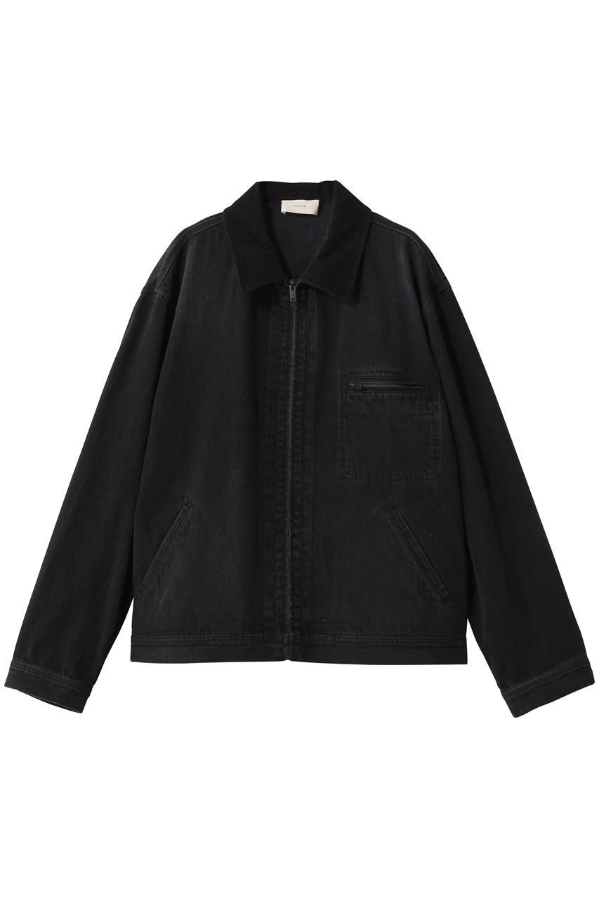 【ザ ロウ/THE ROW / MEN】の【MEN】TARQUIN JACKET インテリア・キッズ・メンズ・レディースファッション・服の通販 founy(ファウニー) 　ファッション　Fashion　メンズファッション　Fashion for Men　ジャケット　Jacket, Outerwear　デニム　Denim, Jeans Material　ブルゾン　Blouson, Bomber Jacket　ブラック|ID: prp329100004875371 ipo3291000000037239582