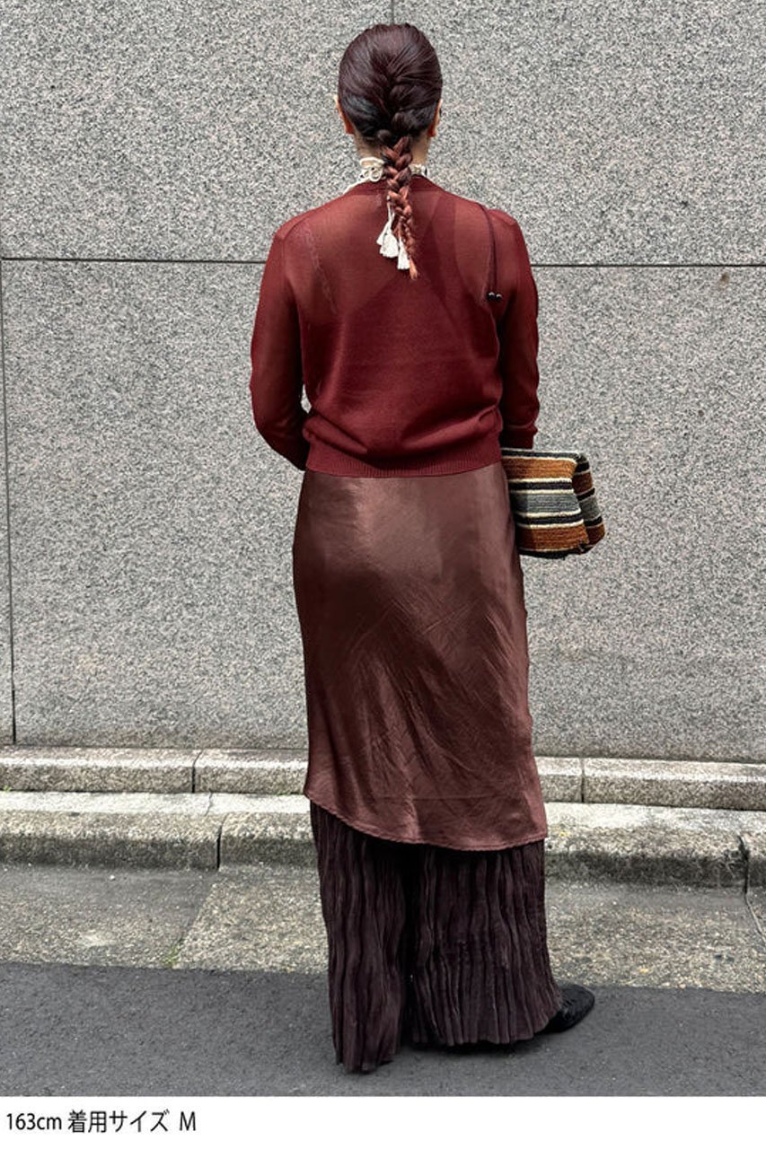 【スタニングルアー/STUNNING LURE】のクルーシアーカーディガン 人気、トレンドファッション・服の通販 founy(ファニー) 　ファッション　Fashion　レディースファッション　Fashion for Women　トップス・カットソー　Cut & Sew Tops　ニット　Knit Tops & Sweaters　カーディガン・羽織り　Layered Style Cardigans　おすすめ　Recommended / Our Picks　アクセサリー　Fashion Accessories　カーディガン　Cardigan, Knitwear　コンパクト　Compact, Small Size　シアー　Sheer, See-Through　シンプル　Simple, Minimal　タンク　Tank Top, Sleeveless Top　ベーシック　Basic, Essential　定番　Standard, Basic Item　other-6|ID: prp329100004875374 ipo3291000000036364584