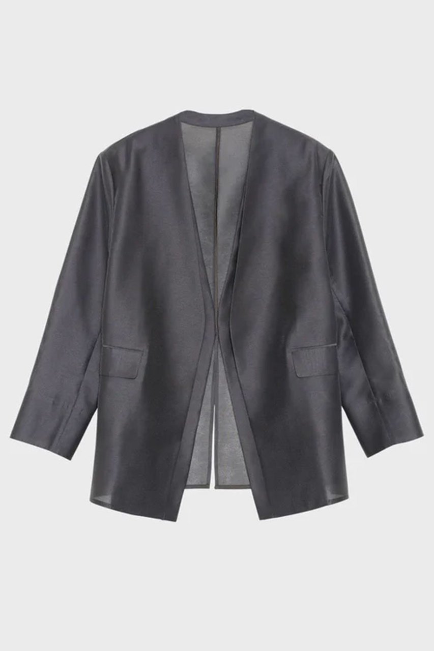 【スタニングルアー/STUNNING LURE】のrカラーレスシアージャケット 人気、トレンドファッション・服の通販 founy(ファニー) 　ファッション　Fashion　レディースファッション　Fashion for Women　アウター　Coat / Outerwear Collection　レディースジャケット・軽アウター　Jackets　オーガンジー　Organza Fabric　ジャケット　Jacket, Outerwear　バランス　Balance, Style Balance　フォルム　Silhouette, Form　エレガント 上品　Elegant　 other-1|ID: prp329100004875385 ipo3291000000036364644