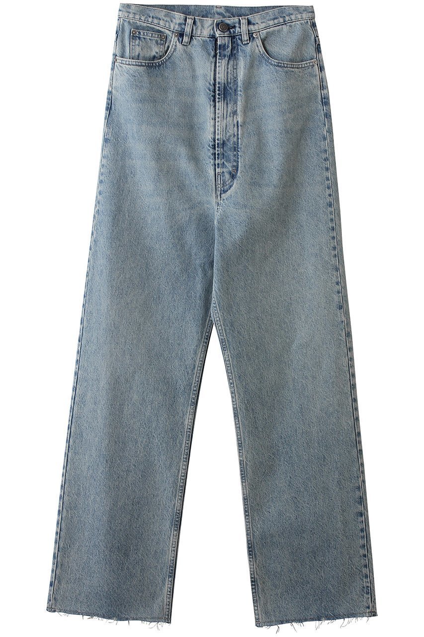 【メゾン マルジェラ/MAISON MARGIELA】の5ポケット デニムパンツ インテリア・キッズ・メンズ・レディースファッション・服の通販 founy(ファニー) 　ファッション　Fashion　レディースファッション　Fashion for Women　パンツ　Pants & Trousers　デニムパンツ・ジーンズ・美脚デニム　Denim Jeans & Pants　ジップ　Zip, Zipper　デニム　Denim, Jeans Material　ポケット　Pocket, Pocket Detail　新作・新入荷　New Arrivals / New In　アイスブルー|ID: prp329100004875402 ipo3291000000036364773