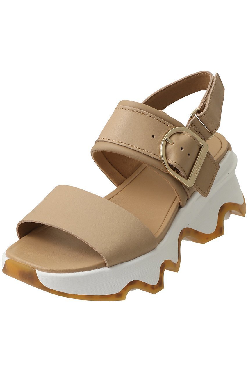 【ソレル/SOREL】のキネティックインパクト ウェッジ インテリア・キッズ・メンズ・レディースファッション・服の通販 founy(ファニー) 　ファッション　Fashion　レディースファッション　Fashion for Women　ウェッジ　Wedge Heels　クッション　Cushion, Throw Pillow　サンダル　Sandals, Summer Shoes　スポーツ　Sports, Activewear　バランス　Balance, Style Balance　フィット　Fit, Slim Fit　ラップ　Wrap, Wrap Design　新作・新入荷　New Arrivals / New In　軽量　Lightweight, Ultra Light　Honest Beige Sea Sal|ID: prp329100004875409 ipo3291000000036364813