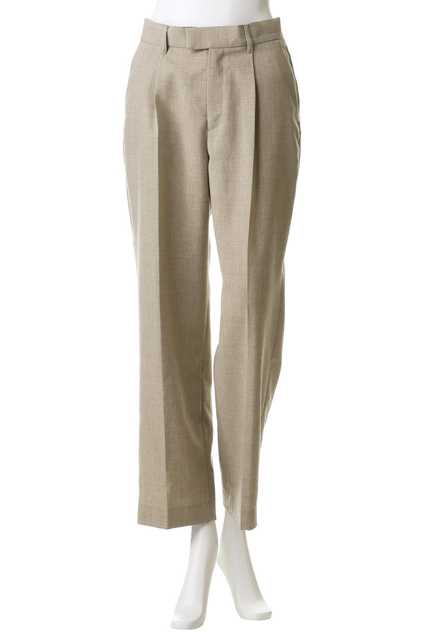 【マルティニーク/martinique】のワンタックストレートパンツ(セットアップ可) 人気、トレンドファッション・服の通販 founy(ファニー) 　ファッション　Fashion　レディースファッション　Fashion for Women　セットアップ　Matching Sets　レディースパンツ・ボトムス　Pants & Trousers / Bottoms　パンツ　Pants & Trousers　おすすめ　Recommended / Our Picks　ジャケット　Jacket, Outerwear　セットアップ　Set-Up, Coordinated Outfit　センター　Center, Center Line　リネン　Linen, Linen Fabric　夏　Summer　新作・新入荷　New Arrivals / New In　春　Spring　S/S・春夏　SS, Spring/Summer, Warm Season　other-2|ID: prp329100004875417 ipo3291000000036364868