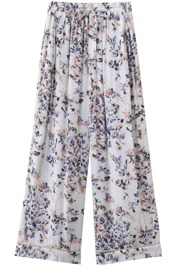 【エリオポール/heliopole】のIPEKER プリントパジャマパンツ インテリア・キッズ・メンズ・レディースファッション・服の通販 founy(ファニー) https://founy.com/ ファッション Fashion レディースファッション Fashion for Women パンツ Pants & Trousers おすすめ Recommended / Our Picks なめらか Smooth, Silky Texture シルク Silk, 100% Silk フラワー Flower, Floral プリント Print, Printed Pattern リゾート Resort, Vacation Style 新作・新入荷 New Arrivals / New In 旅行 Travel |ID: prp329100004875427 ipo3291000000036364941