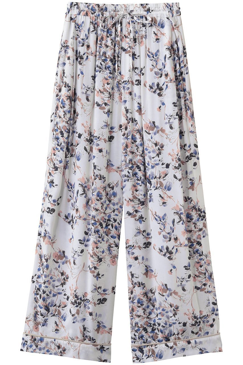 【エリオポール/heliopole】のIPEKER プリントパジャマパンツ 人気、トレンドファッション・服の通販 founy(ファニー) 　ファッション　Fashion　レディースファッション　Fashion for Women　パンツ　Pants & Trousers　おすすめ　Recommended / Our Picks　なめらか　Smooth, Silky Texture　シルク　Silk, 100% Silk　フラワー　Flower, Floral　プリント　Print, Printed Pattern　リゾート　Resort, Vacation Style　新作・新入荷　New Arrivals / New In　旅行　Travel　 other-1|ID: prp329100004875427 ipo3291000000036364941
