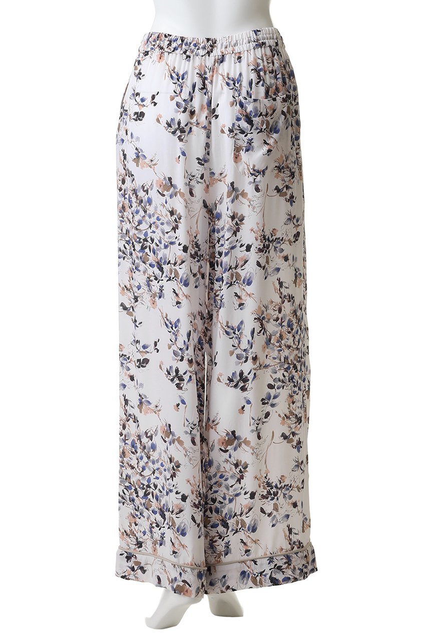 【エリオポール/heliopole】のIPEKER プリントパジャマパンツ 人気、トレンドファッション・服の通販 founy(ファニー) 　ファッション　Fashion　レディースファッション　Fashion for Women　パンツ　Pants & Trousers　おすすめ　Recommended / Our Picks　なめらか　Smooth, Silky Texture　シルク　Silk, 100% Silk　フラワー　Flower, Floral　プリント　Print, Printed Pattern　リゾート　Resort, Vacation Style　新作・新入荷　New Arrivals / New In　旅行　Travel　other-4|ID: prp329100004875427 ipo3291000000036364945