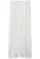 【エリオポール/heliopole】のストレッチレースタイトスカート ホワイト|ID: prp329100004875432 ipo3291000000036364976