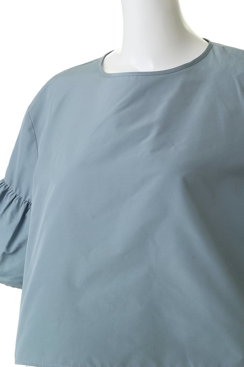 【マックスマーラ/Max Mara】の【Weekend Max Mara】BREAK タフタTシャツ 人気、トレンドファッション・服の通販 founy(ファニー) 　ファッション　Fashion　レディースファッション　Fashion for Women　トップス・カットソー　Cut & Sew Tops　シャツ・ブラウス・オフィスカジュアル　Elegant Blouses & Button-Ups　ロングTシャツ・Tシャツ　Longline T-Shirts & Tees　カットソー・ベーシックTシャツ　Cut-and-Sewn Tops / Stretch Tees & Basics　クロップド　Cropped, Short Length　ショート　Short, Short Length　スリーブ　Sleeve, Long Sleeve / Short Sleeve　タフタ　Taffeta, Structured Fabric　トレンド　Trend, Trending Now　フェミニン　Feminine, Girly　フレア　Flare, Flared　半袖　Short Sleeve, Half Sleeve　新作・新入荷　New Arrivals / New In　other-5|ID: prp329100004875435 ipo3291000000036365000