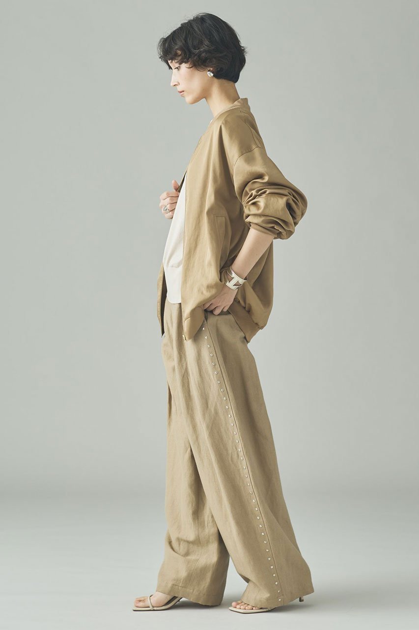 【カレンソロジー/Curensology】のツイルストレッチブルゾン 人気、トレンドファッション・服の通販 founy(ファニー) 　ファッション　Fashion　レディースファッション　Fashion for Women　アウター　Coat / Outerwear Collection　レディースジャケット・軽アウター　Jackets　ブルゾンジャケット・スポーティアウター　Blouson Jackets　シルク　Silk, 100% Silk　ジャケット　Jacket, Outerwear　ダウン　Down, Puffer　ツイル　Twist, Twisted Detail　テクスチャー　Texture, Textured Fabric　フロント　Front, Front Design　ブルゾン　Blouson, Bomber Jacket　エレガント 上品　Elegant　新作・新入荷　New Arrivals / New In　other-5|ID: prp329100004875439 ipo3291000000036365027