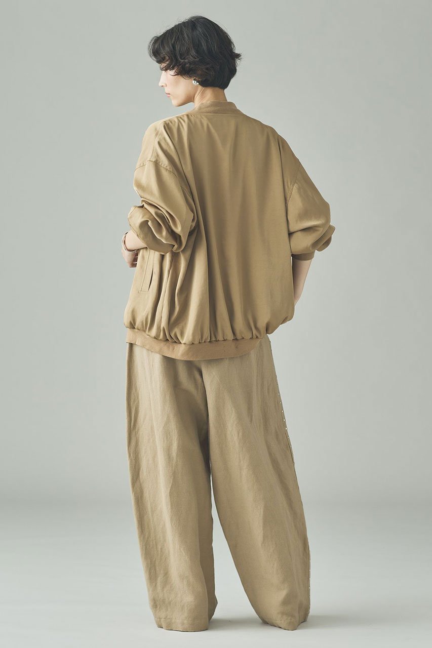 【カレンソロジー/Curensology】のツイルストレッチブルゾン 人気、トレンドファッション・服の通販 founy(ファニー) 　ファッション　Fashion　レディースファッション　Fashion for Women　アウター　Coat / Outerwear Collection　レディースジャケット・軽アウター　Jackets　ブルゾンジャケット・スポーティアウター　Blouson Jackets　シルク　Silk, 100% Silk　ジャケット　Jacket, Outerwear　ダウン　Down, Puffer　ツイル　Twist, Twisted Detail　テクスチャー　Texture, Textured Fabric　フロント　Front, Front Design　ブルゾン　Blouson, Bomber Jacket　エレガント 上品　Elegant　新作・新入荷　New Arrivals / New In　other-6|ID: prp329100004875439 ipo3291000000036365028