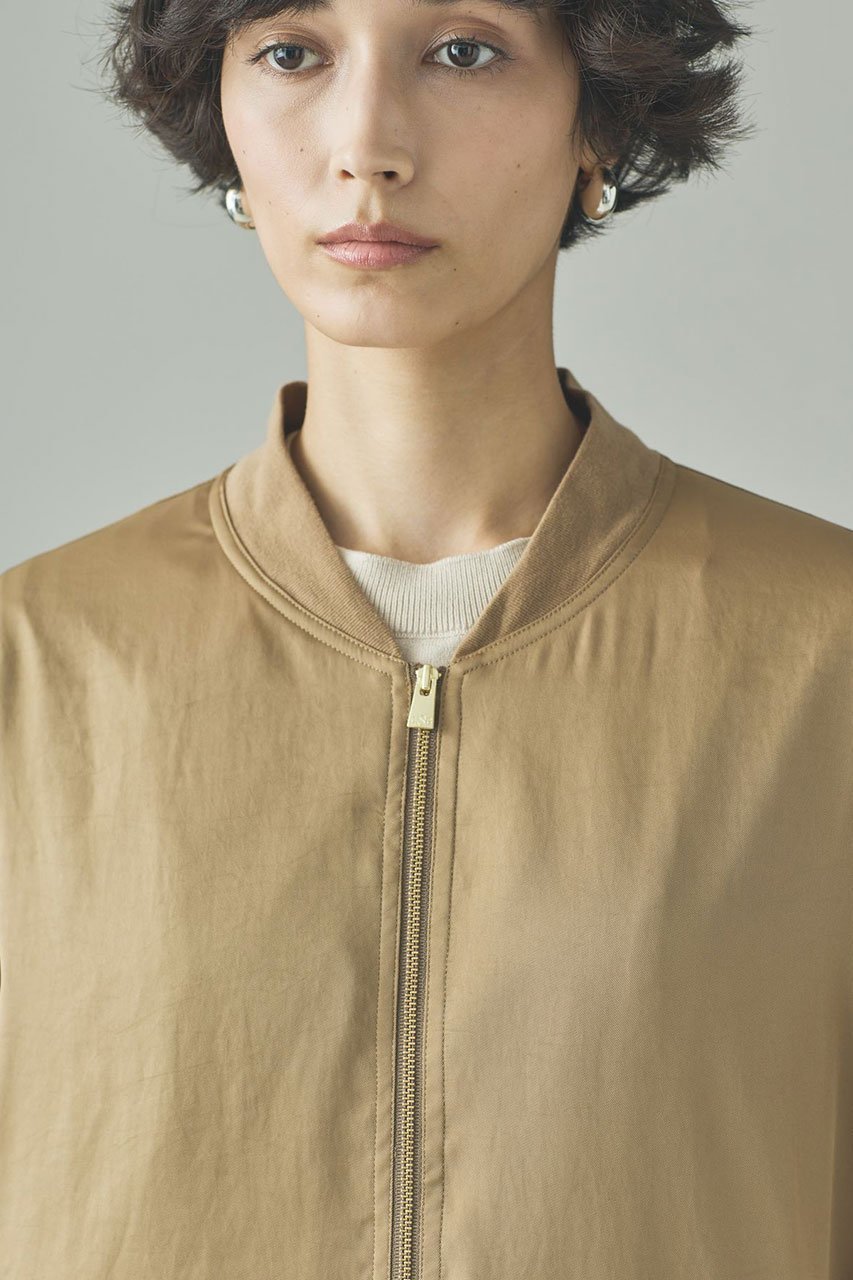 【カレンソロジー/Curensology】のツイルストレッチブルゾン 人気、トレンドファッション・服の通販 founy(ファニー) 　ファッション　Fashion　レディースファッション　Fashion for Women　アウター　Coat / Outerwear Collection　レディースジャケット・軽アウター　Jackets　ブルゾンジャケット・スポーティアウター　Blouson Jackets　シルク　Silk, 100% Silk　ジャケット　Jacket, Outerwear　ダウン　Down, Puffer　ツイル　Twist, Twisted Detail　テクスチャー　Texture, Textured Fabric　フロント　Front, Front Design　ブルゾン　Blouson, Bomber Jacket　エレガント 上品　Elegant　新作・新入荷　New Arrivals / New In　other-7|ID: prp329100004875439 ipo3291000000036365029