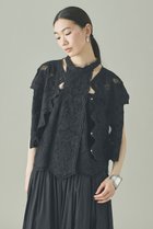 【カレンソロジー/Curensology】のNエンブロイダリーブラウス 人気、トレンドファッション・服の通販 founy(ファニー) ファッション Fashion レディースファッション Fashion for Women トップス・カットソー Cut & Sew Tops シャツ・ブラウス・オフィスカジュアル Elegant Blouses & Button-Ups インド Indian Textile キャミワンピース Cami Dress, Slip Dress スリーブ Sleeve, Long Sleeve / Short Sleeve チュール Tulip, Tulip Motif ノースリーブ Sleeveless, No-Sleeve ボタニカル Botanical, Floral Pattern ロング Long, Long-Length 新作・新入荷 New Arrivals / New In 羽織 Haori, Light Jacket thumbnail ブラック|ID: prp329100004875441 ipo3291000000036365033