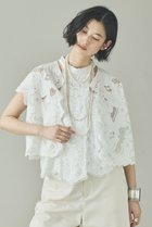 【カレンソロジー/Curensology】のNエンブロイダリーブラウス 人気、トレンドファッション・服の通販 founy(ファニー) ファッション Fashion レディースファッション Fashion for Women トップス・カットソー Cut & Sew Tops シャツ・ブラウス・オフィスカジュアル Elegant Blouses & Button-Ups インド Indian Textile キャミワンピース Cami Dress, Slip Dress スリーブ Sleeve, Long Sleeve / Short Sleeve チュール Tulip, Tulip Motif ノースリーブ Sleeveless, No-Sleeve ボタニカル Botanical, Floral Pattern ロング Long, Long-Length 新作・新入荷 New Arrivals / New In 羽織 Haori, Light Jacket thumbnail ホワイト|ID: prp329100004875441 ipo3291000000036365035