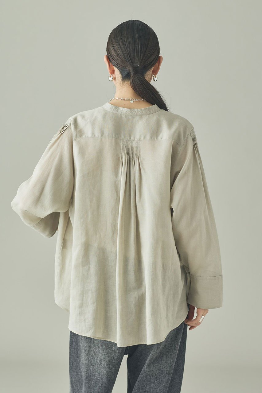 【カレンソロジー/Curensology】のWSBLラミーフリルブラウス 人気、トレンドファッション・服の通販 founy(ファニー) 　ファッション　Fashion　レディースファッション　Fashion for Women　トップス・カットソー　Cut & Sew Tops　シャツ・ブラウス・オフィスカジュアル　Elegant Blouses & Button-Ups　おすすめ　Recommended / Our Picks　インナー　Innerwear　ウォッシャブル　Machine Washable　カットソー　Cut and Sewn Top　ジャケット　Jacket, Outerwear　スリーブ　Sleeve, Long Sleeve / Short Sleeve　バランス　Balance, Style Balance　フリル　Frill, Ruffle　フロント　Front, Front Design　ロング　Long, Long-Length　新作・新入荷　New Arrivals / New In　other-4|ID: prp329100004875443 ipo3291000000036365064