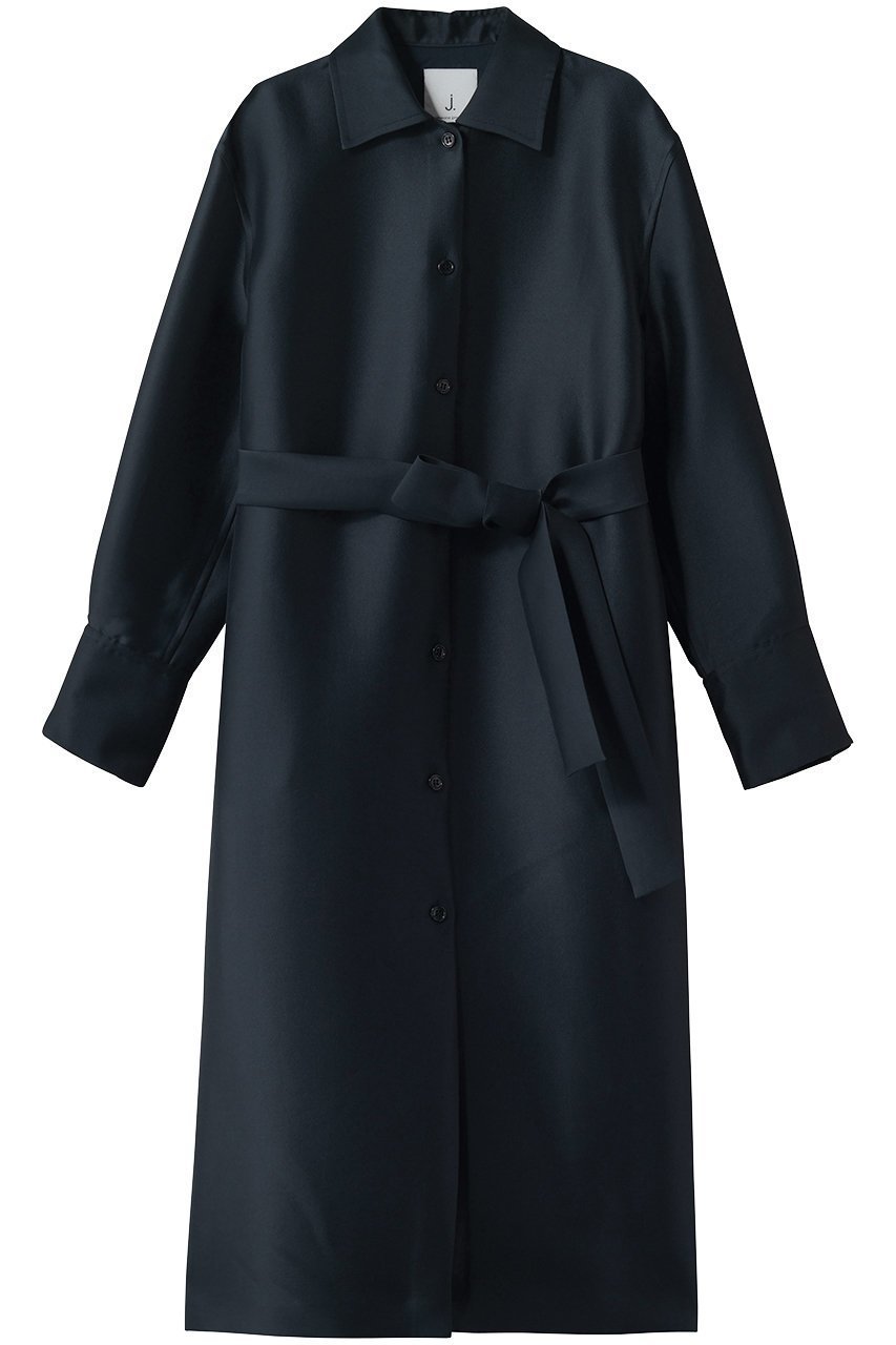 【ジェイドット/j.】のオクタダブルクロス ドレスコート インテリア・キッズ・メンズ・レディースファッション・服の通販 founy(ファニー) 　ファッション　Fashion　レディースファッション　Fashion for Women　アウター　Coat / Outerwear Collection　コート・ロングコート・ピーコート　Long Coats, Peacoats & More　ワンピース　Dresses　フォーマル・パーティードレス・結婚式用ドレス　Elegant & Casual Dresses　ドレス　Dress, One-Piece　フォルム　Silhouette, Form　リュクス　Luxury, Elegant, High-End, Chic　ロング　Long, Long-Length　新作・新入荷　New Arrivals / New In　ネイビー|ID: prp329100004875457 ipo3291000000036365151