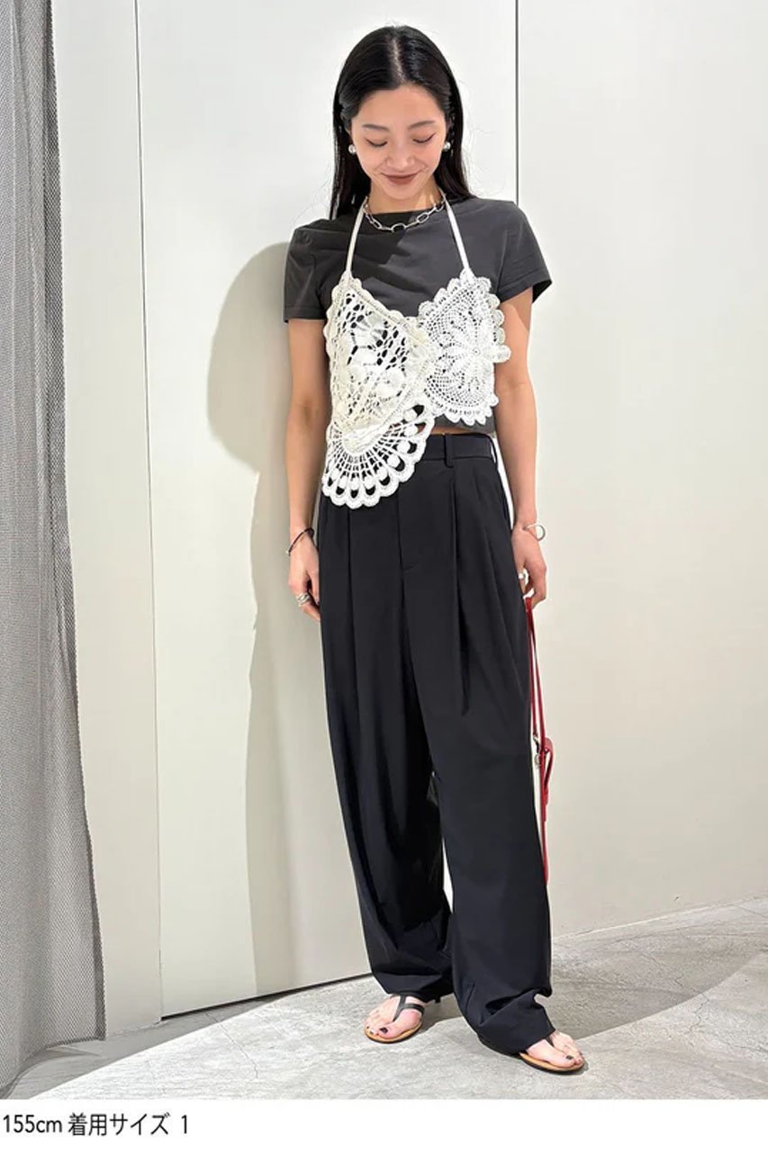 【スタニングルアー/STUNNING LURE】のスイムジャージ2タックパンツ 人気、トレンドファッション・服の通販 founy(ファニー) 　ファッション　Fashion　レディースファッション　Fashion for Women　パンツ　Pants & Trousers　イタリア　Italy　ストレッチ　Stretch, Stretchy Fabric　夏　Summer　other-5|ID: prp329100004875475 ipo3291000000036365270