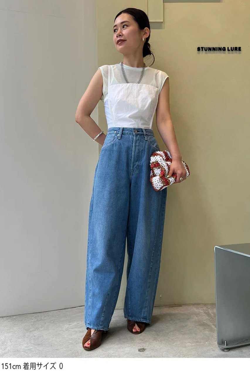 【スタニングルアー/STUNNING LURE】のKUROiro ウォッシュドデニムパンツ 人気、トレンドファッション・服の通販 founy(ファニー) 　ファッション　Fashion　レディースファッション　Fashion for Women　パンツ　Pants & Trousers　デニムパンツ・ジーンズ・美脚デニム　Denim Jeans & Pants　おすすめ　Recommended / Our Picks　なめらか　Smooth, Silky Texture　ウォッシュ　Washed Finish　エレガント 上品　Elegant　ジャケット　Jacket, Outerwear　デニム　Denim, Jeans Material　フィット　Fit, Slim Fit　ポケット　Pocket, Pocket Detail　other-6|ID: prp329100004875482 ipo3291000000036365313