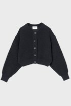 【スタニングルアー/STUNNING LURE】のクルーニットカーディガン 人気、トレンドファッション・服の通販 founy(ファニー) ファッション Fashion レディースファッション Fashion for Women トップス・カットソー Cut & Sew Tops ニット Knit Tops & Sweaters カーディガン・羽織り Layered Style Cardigans おすすめ Recommended / Our Picks カーディガン Cardigan, Knitwear ショート Short, Short Length ストール Stole, Wrap バランス Balance, Style Balance ワイド Wide, Wide Fit 夏 Summer 春 Spring thumbnail ブラック|ID: prp329100004875484 ipo3291000000036365327