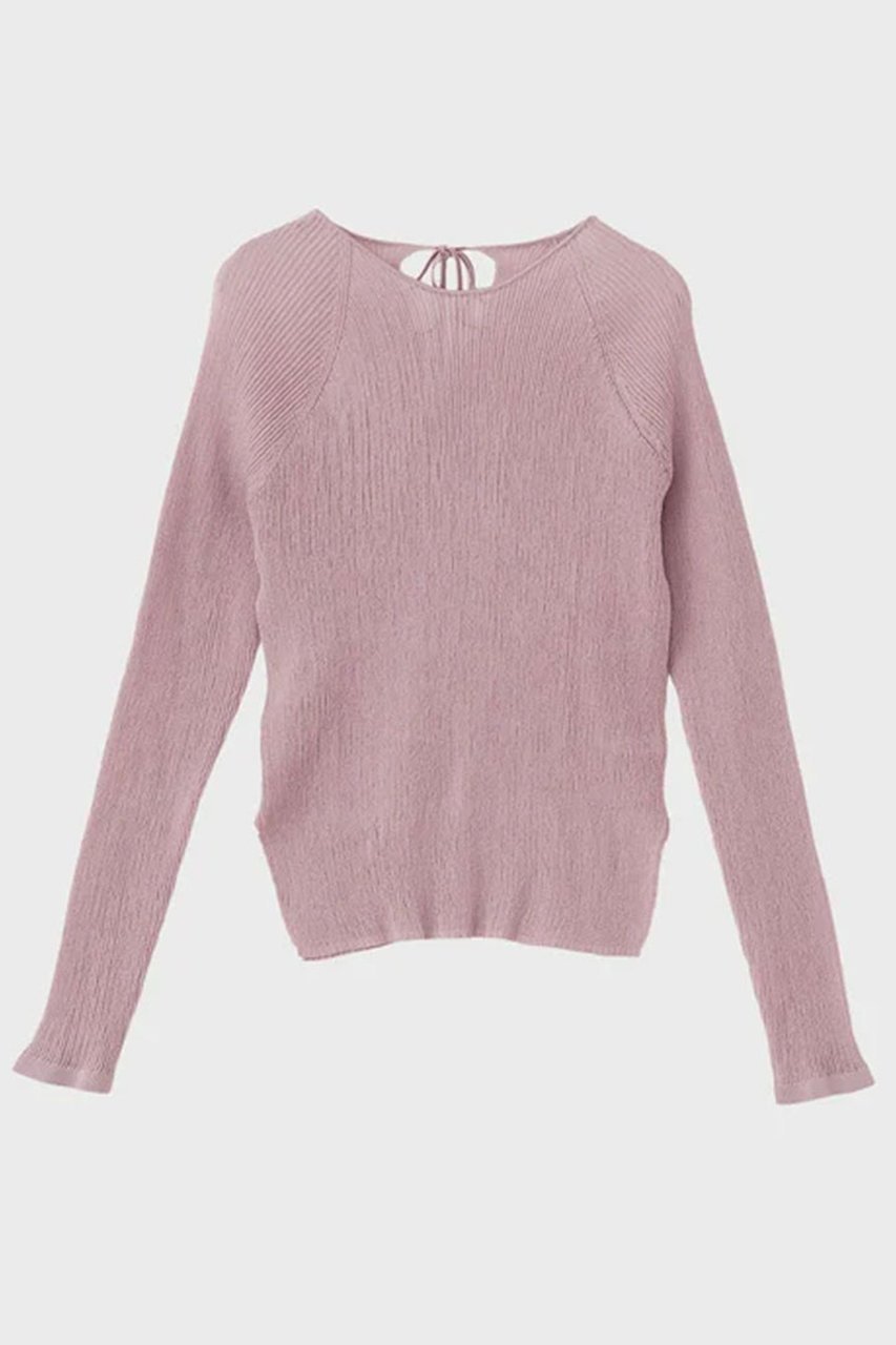 【スタニングルアー/STUNNING LURE】のrクルーネックリブニット 人気、トレンドファッション・服の通販 founy(ファニー) 　ファッション　Fashion　レディースファッション　Fashion for Women　トップス・カットソー　Cut & Sew Tops　ニット　Knit Tops & Sweaters　カジュアルプルオーバー・ニットトップス　Pullovers & Knit Tops / Casual Pullovers　シンプル　Simple, Minimal　スリット　Slit, Slit Detail　フォルム　Silhouette, Form　 other-1|ID: prp329100004875485 ipo3291000000036365329