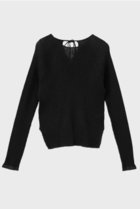 【スタニングルアー/STUNNING LURE】のrクルーネックリブニット 人気、トレンドファッション・服の通販 founy(ファニー) ファッション Fashion レディースファッション Fashion for Women トップス・カットソー Cut & Sew Tops ニット Knit Tops & Sweaters カジュアルプルオーバー・ニットトップス Pullovers & Knit Tops / Casual Pullovers シンプル Simple, Minimal スリット Slit, Slit Detail フォルム Silhouette, Form thumbnail ブラック|ID: prp329100004875485 ipo3291000000036365332