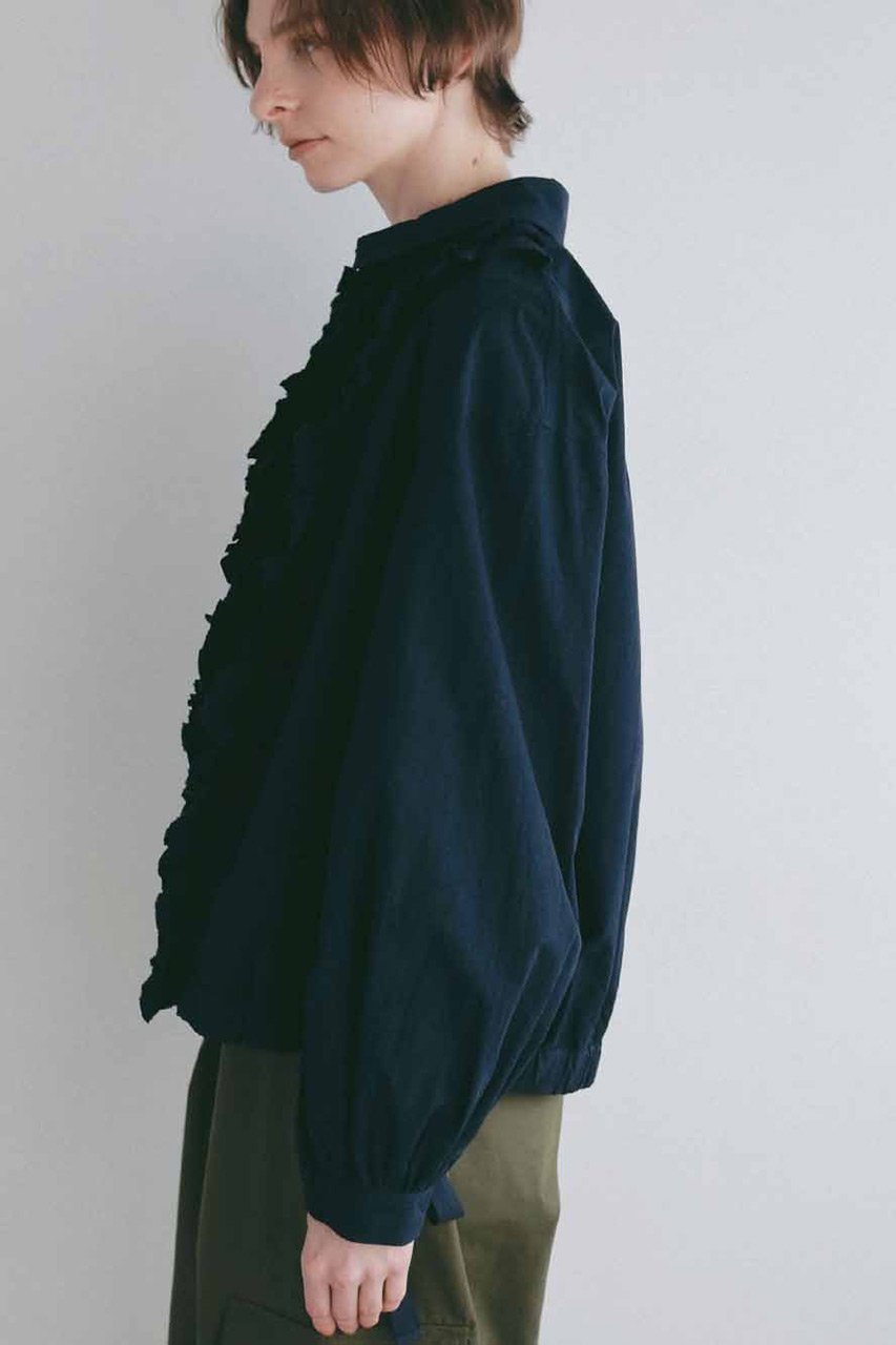 【ハー/HER.】のコットンリネンフリルブルゾン 人気、トレンドファッション・服の通販 founy(ファニー) 　ファッション　Fashion　レディースファッション　Fashion for Women　アウター　Coat / Outerwear Collection　レディースジャケット・軽アウター　Jackets　ブルゾンジャケット・スポーティアウター　Blouson Jackets　おすすめ　Recommended / Our Picks　ジャケット　Jacket, Outerwear　ティアード　Tiered, Tiered Style　バルーン　Balloon, Balloon Silhouette　フリル　Frill, Ruffle　ブルゾン　Blouson, Bomber Jacket　リネン　Linen, Linen Fabric　リボン　Ribbon, Bow　新作・新入荷　New Arrivals / New In　other-8|ID: prp329100004875488 ipo3291000000036365358