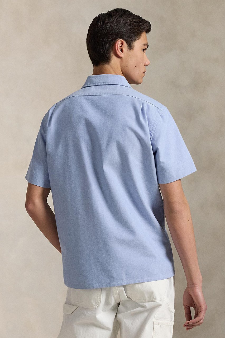 【ラルフローレン/RALPH LAUREN / MEN】の【MEN】【POLO RALPH LAUREN】クラシック フィット オックスフォード キャンプ シャツ 人気、トレンドファッション・服の通販 founy(ファニー) 　ファッション　Fashion　メンズファッション　Fashion for Men　クラシック　Classic, Timeless Style　ショート　Short, Short Length　ストレート　Straight, Straight Cut　スリーブ　Sleeve, Long Sleeve / Short Sleeve　フィット　Fit, Slim Fit　半袖　Short Sleeve, Half Sleeve　夏　Summer　新作・新入荷　New Arrivals / New In　other-4|ID: prp329100004875498 ipo3291000000036365435