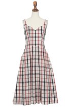 【デイジーリン/DAISY LIN】のDress”Dramatic Shape Check” レッド|ID: prp329100004875501 ipo3291000000037009702