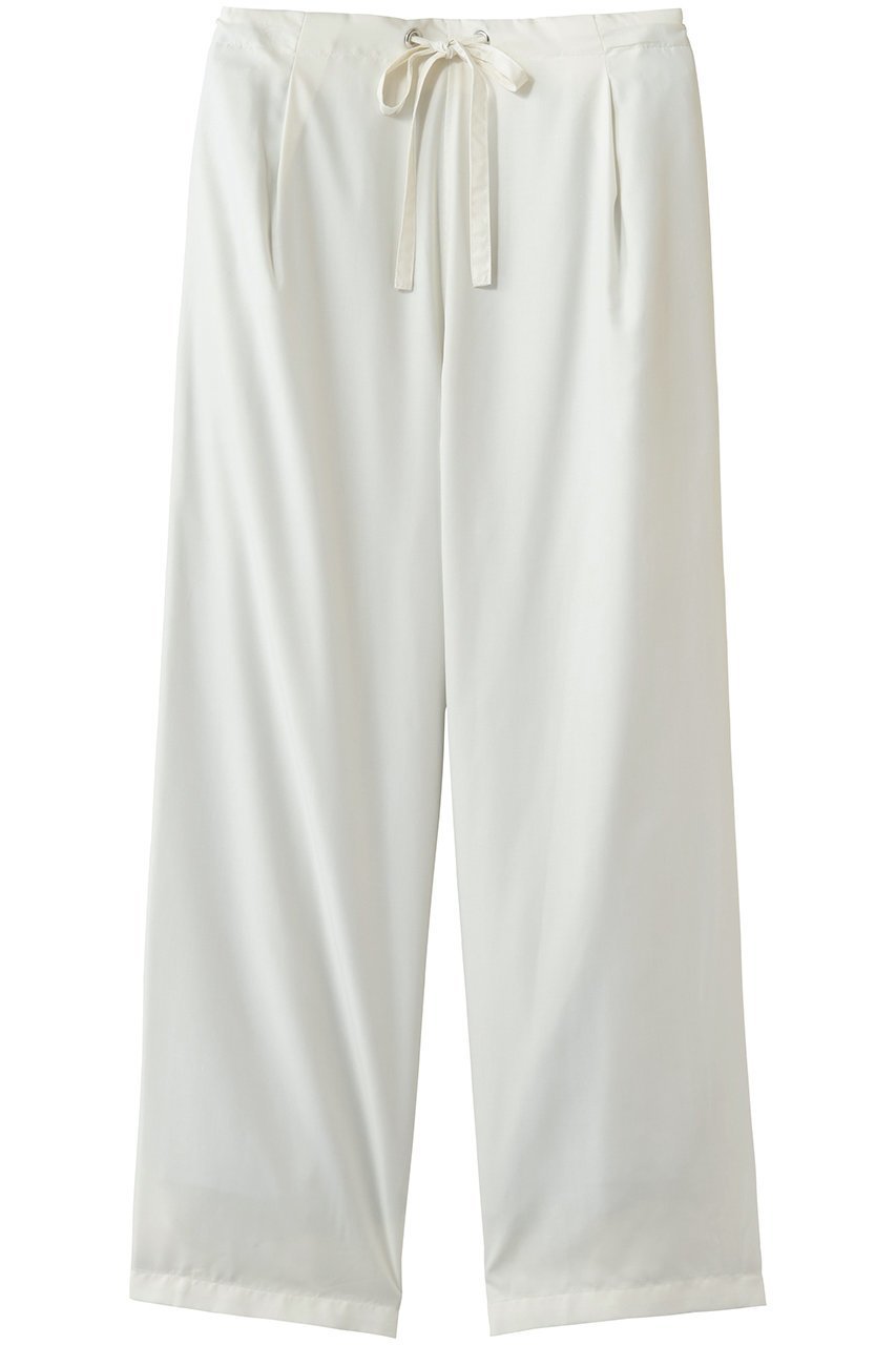 【ミディウミソリッド/MIDIUMISOLID】のrelax PT パンツ インテリア・キッズ・メンズ・レディースファッション・服の通販 founy(ファニー) 　ファッション　Fashion　レディースファッション　Fashion for Women　パンツ　Pants & Trousers　シンプル　Simple, Minimal　ドレープ　Drape, Draping Fabric　ワイド　Wide, Wide Fit　夏　Summer　新作・新入荷　New Arrivals / New In　春　Spring　S/S・春夏　SS, Spring/Summer, Warm Season　ivory|ID: prp329100004875511 ipo3291000000036365536