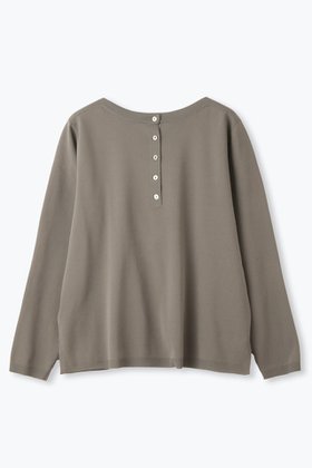 【レリル/lelill】 ハイテク2WAYバスクニット人気、トレンドファッション・服の通販 founy(ファニー) ファッション Fashion レディースファッション Fashion for Women トップス・カットソー Cut & Sew Tops ニット Knit Tops & Sweaters カジュアルプルオーバー・ニットトップス Pullovers & Knit Tops / Casual Pullovers シンプル Simple, Minimal スリット Slit, Slit Detail バスク Basque, Basque Style 新作・新入荷 New Arrivals / New In 春 Spring |ID:prp329100004875517