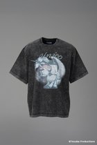 【メゾンスペシャル/MAISON SPECIAL】の【UNISEX】【TEZUKA CHARACTERS for MAISON SPECIAL】- UNICO - Prime-Over Fade Crew Neck Graphic T-Shirt/- ユニコ - プライムオーバーフェードクルーネックグラフィックTシャツ D.BLK(ブラック)|ID: prp329100004875528 ipo3291000000036365653
