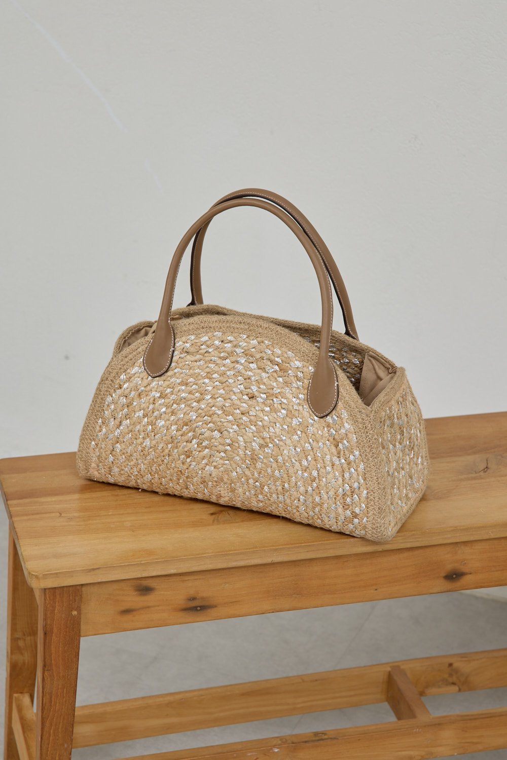 【ガリャルダガランテ/GALLARDAGALANTE】の【Jhuri Shate】ハーフサークルバッグ/L 人気、トレンドファッション・服の通販 founy(ファニー) 　ファッション　Fashion　レディースファッション　Fashion for Women　バッグ　Bags　キャップ&ハット　Hats & Caps　ジュート　Jute, Natural Fiber　ネップ　Nepp, Slub Yarn　ハンド　Hand, Handmade　ポケット　Pocket, Pocket Detail　旅行　Travel　エレガント 上品　Elegant　新作・新入荷　New Arrivals / New In　other-2|ID: prp329100004875532 ipo3291000000036365680