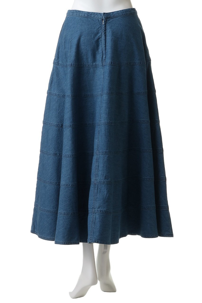 【デザイン ワークス/DESIGN WORKS】のデニムパネルドフレアスカート 人気、トレンドファッション・服の通販 founy(ファニー) 　ファッション　Fashion　レディースファッション　Fashion for Women　スカート　Skirts　Aライン・フレアスカート　A-Line & Flared Skirts　ロングスカート　Long Skirts / Maxi & Midi Skirts　シンプル　Simple, Minimal　バランス　Balance, Style Balance　フレア　Flare, Flared　ロング　Long, Long-Length　新作・新入荷　New Arrivals / New In　春　Spring　other-4|ID: prp329100004875539 ipo3291000000036365737