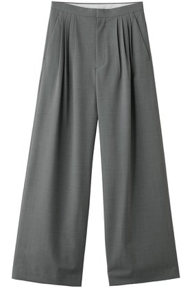 【デザイン ワークス/DESIGN WORKS】のチビタックワイドパンツ 人気、トレンドファッション・服の通販 founy(ファニー) ファッション Fashion レディースファッション Fashion for Women パンツ Pants & Trousers カットソー Cut and Sewn Top ジャケット Jacket, Outerwear センター Center, Center Line リラックス Relax, Relaxed Fit エレガント 上品 Elegant |ID:prp329100004875541