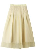 【デザイン ワークス/DESIGN WORKS】のオーガンジーフレーアースカート イエロー|ID: prp329100004875544 ipo3291000000036365768