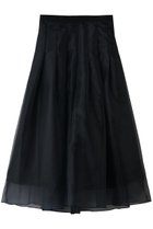 【デザイン ワークス/DESIGN WORKS】のオーガンジーフレーアースカート ネイビー|ID: prp329100004875544 ipo3291000000036365770