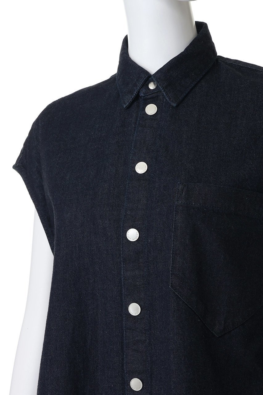 【アッパー ハイツ/upper hights】のTHE SIENNA デニムシャツワンピース 人気、トレンドファッション・服の通販 founy(ファニー) 　ファッション　Fashion　レディースファッション　Fashion for Women　ワンピース　Dresses　シャツワンピース / 1枚で着映えコーデ　Shirt Dresses　チュニック　Tunic Tops & Dresses　おすすめ　Recommended / Our Picks　スリーブ　Sleeve, Long Sleeve / Short Sleeve　チュニック　Tunic, Long Top　デニム　Denim, Jeans Material　ドレス　Dress, One-Piece　フレンチ　French, French Style　マキシ　Maxi, Full Length　ロング　Long, Long-Length　夏　Summer　新作・新入荷　New Arrivals / New In　春　Spring　S/S・春夏　SS, Spring/Summer, Warm Season　other-5|ID: prp329100004875555 ipo3291000000036365853