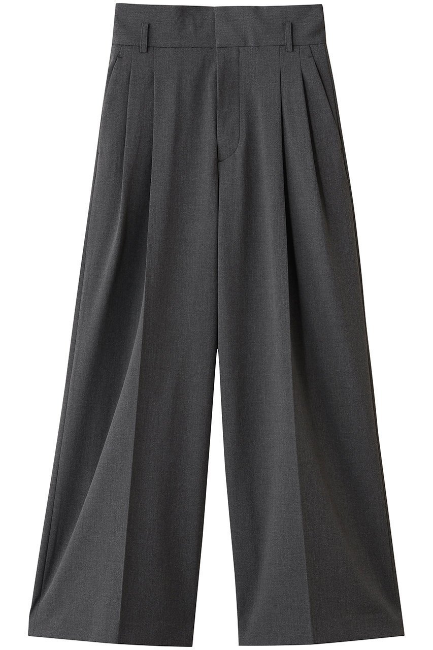 【アンクレイヴ/uncrave】のTRツイル ワイドトラウザー 人気、トレンドファッション・服の通販 founy(ファニー) 　ファッション　Fashion　レディースファッション　Fashion for Women　パンツ　Pants & Trousers　ジャケット　Jacket, Outerwear　ツイル　Twist, Twisted Detail　フロント　Front, Front Design　ベーシック　Basic, Essential　 other-1|ID: prp329100004875557 ipo3291000000036365860