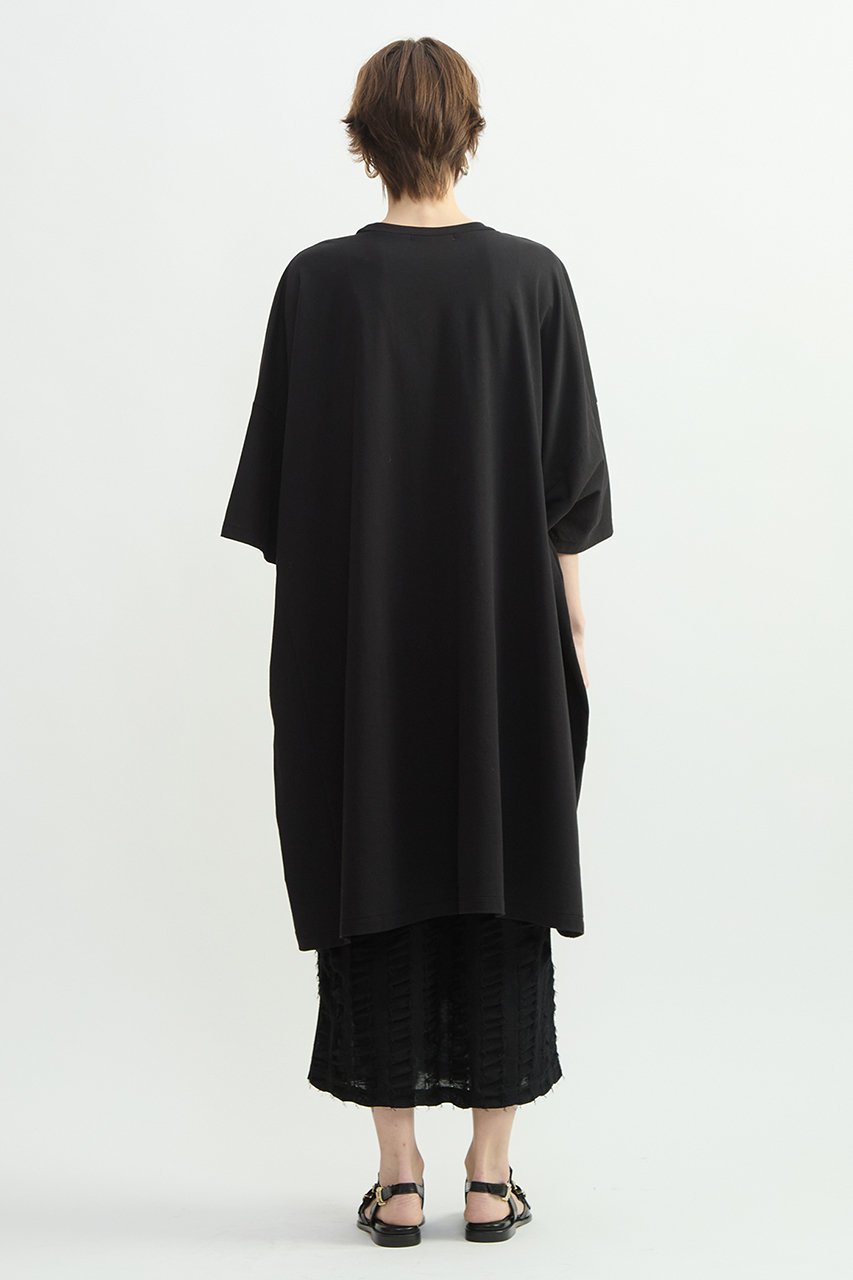 【プレインピープル/PLAIN PEOPLE】のサイロコンパクトインレーフォトプリントワンピース 人気、トレンドファッション・服の通販 founy(ファニー) 　ファッション　Fashion　レディースファッション　Fashion for Women　ワンピース　Dresses　チュニック　Tunic Tops & Dresses　なめらか　Smooth, Silky Texture　コンパクト　Compact, Small Size　チュニック　Tunic, Long Top　フロント　Front, Front Design　プリント　Print, Printed Pattern　ロング　Long, Long-Length　新作・新入荷　New Arrivals / New In　other-3|ID: prp329100004875574 ipo3291000000036365975