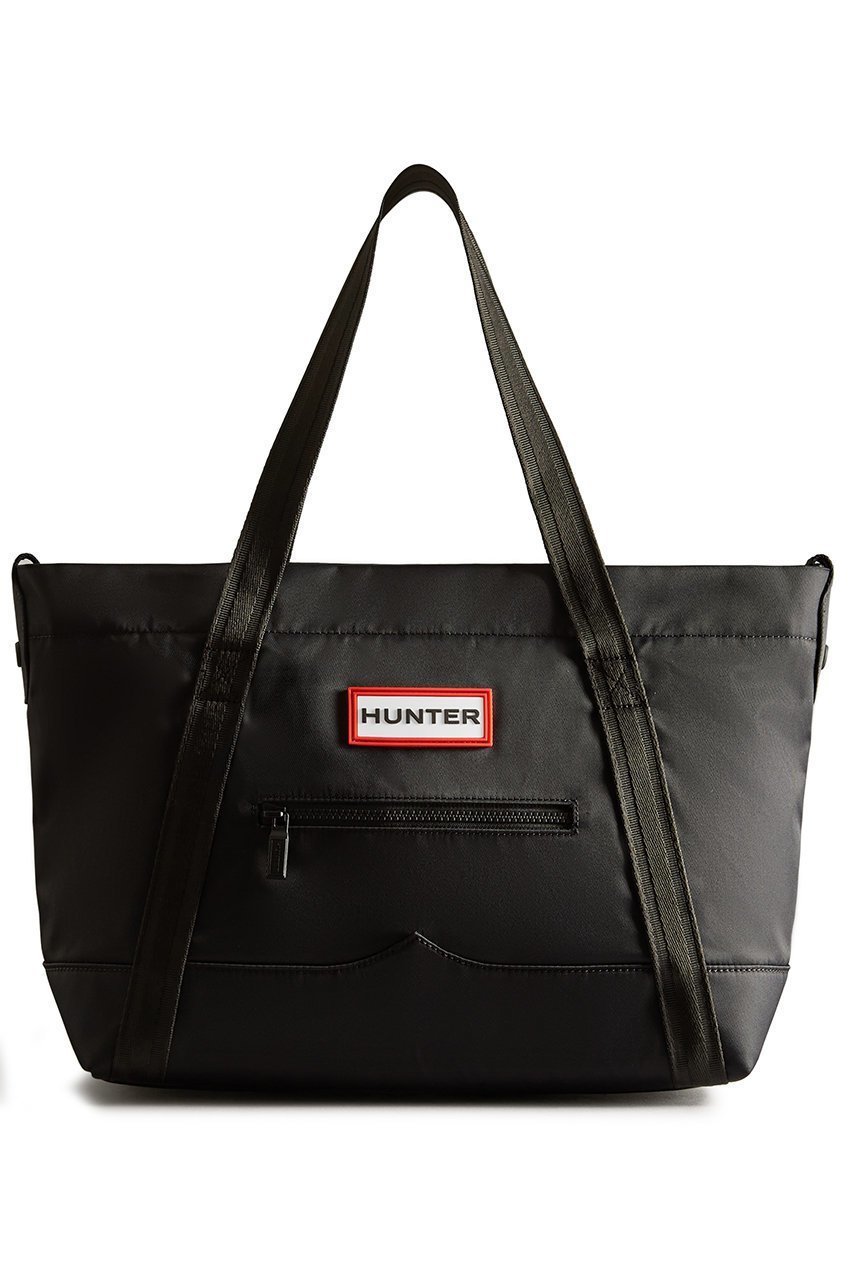 【ハンター/HUNTER】のナイロン ミディアム トップ クリップ トート バッグ インテリア・キッズ・メンズ・レディースファッション・服の通販 founy(ファニー) 　ファッション　Fashion　レディースファッション　Fashion for Women　バッグ　Bags　ユニセックス　Unisex, Genderless　ポケット　Pocket, Pocket Detail　ラップ　Wrap, Wrap Design　新作・新入荷　New Arrivals / New In　ブラック|ID: prp329100004875587 ipo3291000000036366069