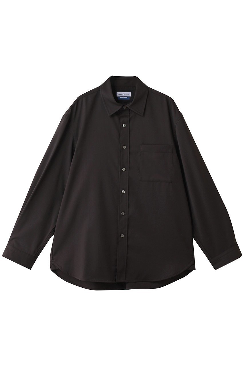 【メゾンスペシャル/MAISON SPECIAL】の【UNISEX】TW Prime-Over L/Sシャツ インテリア・キッズ・メンズ・レディースファッション・服の通販 founy(ファニー) 　ファッション　Fashion　レディースファッション　Fashion for Women　トップス・カットソー　Cut & Sew Tops　シャツ・ブラウス・オフィスカジュアル　Elegant Blouses & Button-Ups　ユニセックス　Unisex, Genderless　クラシカル　Classical, Vintage-Inspired　シンプル　Simple, Minimal　スリーブ　Sleeve, Long Sleeve / Short Sleeve　モダン　Modern, Contemporary　ロング　Long, Long-Length　エレガント 上品　Elegant　新作・新入荷　New Arrivals / New In　MLT1(マルチカラー)|ID: prp329100004875593 ipo3291000000036366113