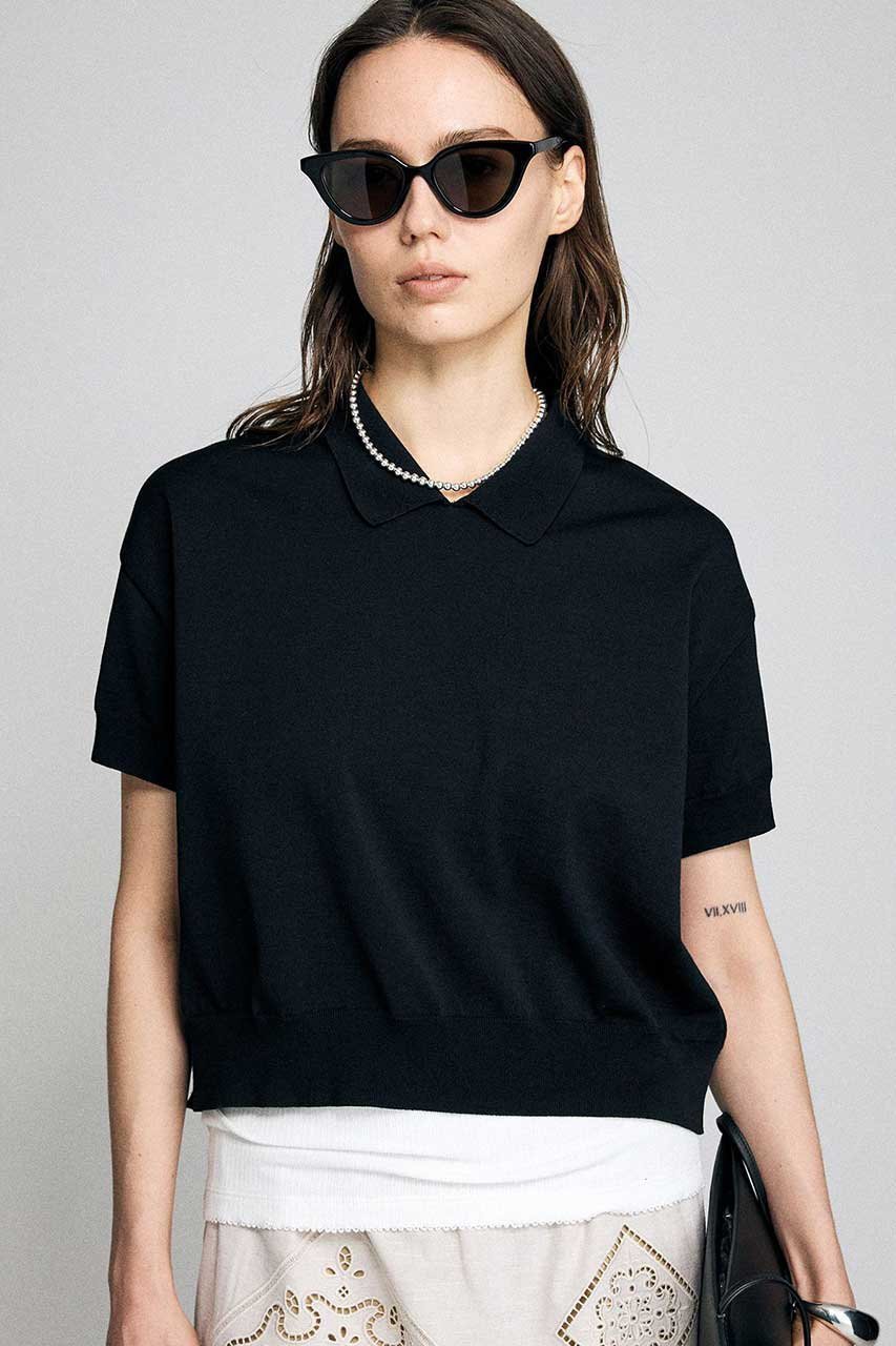 【ブリル/BRILL】のミニマルポロ 人気、トレンドファッション・服の通販 founy(ファニー) 　ファッション　Fashion　レディースファッション　Fashion for Women　トップス・カットソー　Cut & Sew Tops　シャツ・ブラウス・オフィスカジュアル　Elegant Blouses & Button-Ups　ポロシャツ・きれいめカジュアル　Smart-Casual Polo Tops　コンパクト　Compact, Small Size　シンプル　Simple, Minimal　ストレッチ　Stretch, Stretchy Fabric　スポーティ　Sporty, Casual Athletic　ポロシャツ　Polo Shirt, Collared Tee　新作・新入荷　New Arrivals / New In　 other-1|ID: prp329100004875600 ipo3291000000036366158