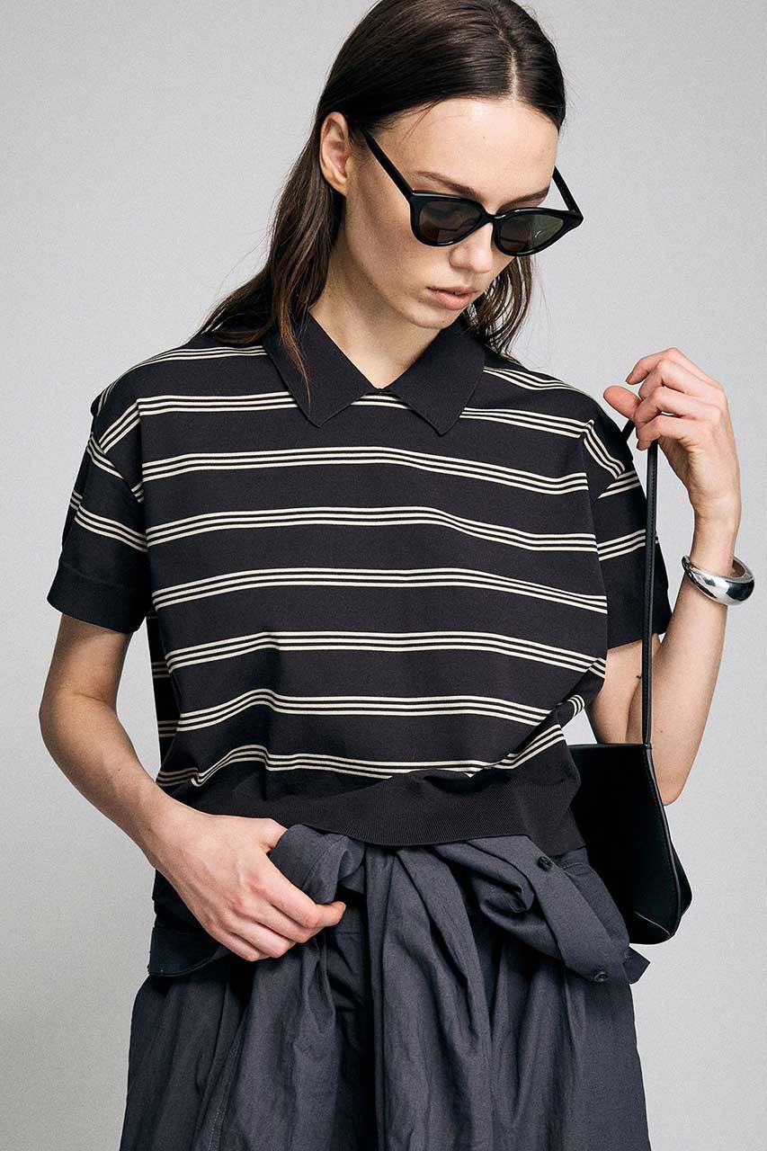 【ブリル/BRILL】のミニマルポロ 人気、トレンドファッション・服の通販 founy(ファニー) 　ファッション　Fashion　レディースファッション　Fashion for Women　トップス・カットソー　Cut & Sew Tops　シャツ・ブラウス・オフィスカジュアル　Elegant Blouses & Button-Ups　ポロシャツ・きれいめカジュアル　Smart-Casual Polo Tops　コンパクト　Compact, Small Size　シンプル　Simple, Minimal　ストレッチ　Stretch, Stretchy Fabric　スポーティ　Sporty, Casual Athletic　ポロシャツ　Polo Shirt, Collared Tee　新作・新入荷　New Arrivals / New In　other-2|ID: prp329100004875600 ipo3291000000036366164