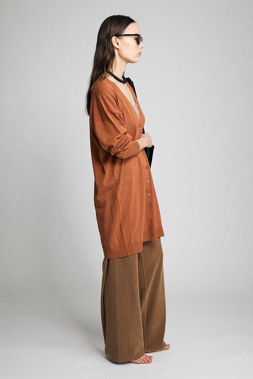 【ブリル/BRILL】のICE FINEロングカーディガン 人気、トレンドファッション・服の通販 founy(ファニー) 　ファッション　Fashion　レディースファッション　Fashion for Women　トップス・カットソー　Cut & Sew Tops　ニット　Knit Tops & Sweaters　カーディガン・羽織り　Layered Style Cardigans　イタリア　Italy　インド　Indian Textile　カーディガン　Cardigan, Knitwear　コンパクト　Compact, Small Size　ロング　Long, Long-Length　夏　Summer　新作・新入荷　New Arrivals / New In　other-8|ID: prp329100004875604 ipo3291000000036366200