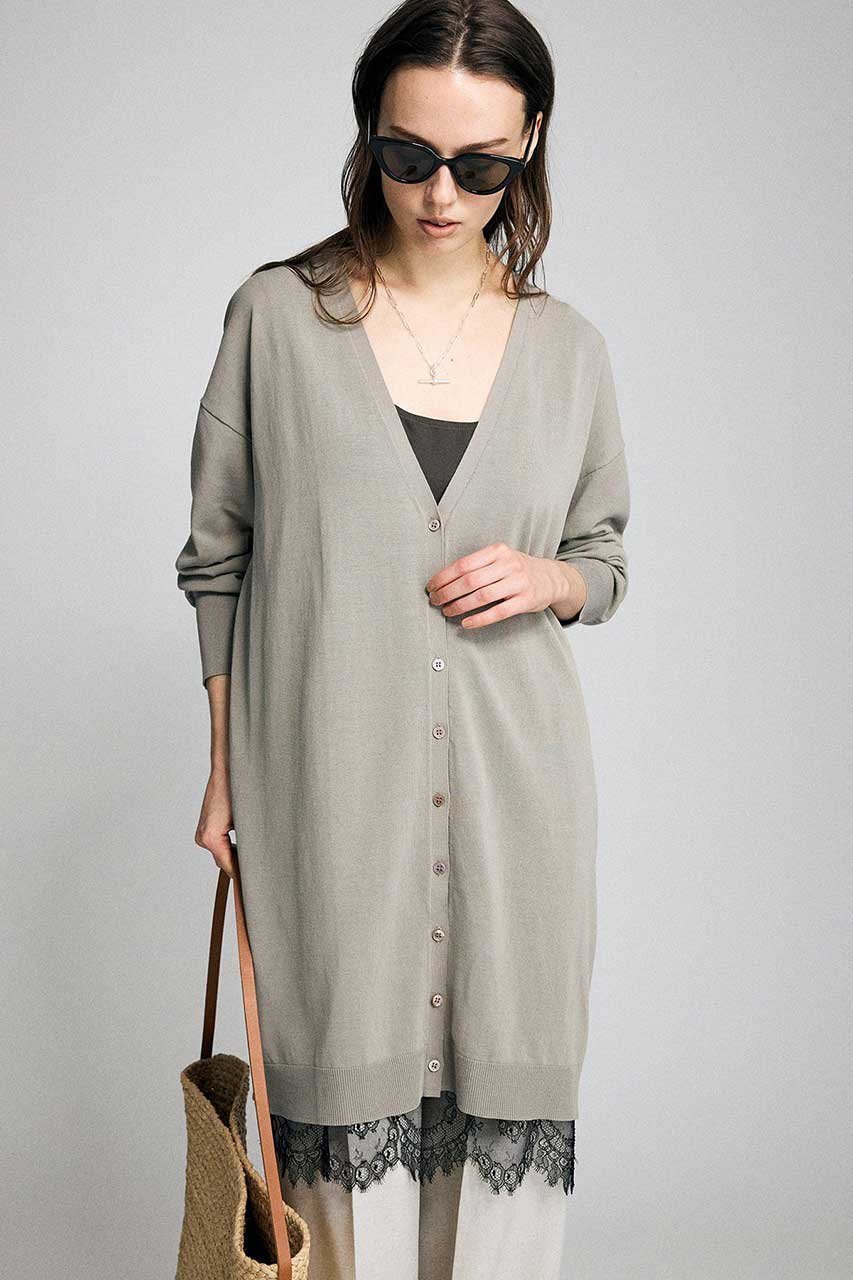 【ブリル/BRILL】のICE FINEロングカーディガン 大人の最旬トレンドファッション＆コーディネート founy(ファウニー) 　ファッション　Fashion　レディースファッション　Fashion for Women　トップス・カットソー　Cut & Sew Tops　ニット　Knit Tops & Sweaters　カーディガン・羽織り　Layered Style Cardigans　イタリア　Italy　インド　Indian Textile　カーディガン　Cardigan, Knitwear　コンパクト　Compact, Small Size　ロング　Long, Long-Length　夏　Summer　other-4|ID: prp329100004875604 ipo3291000000036383092