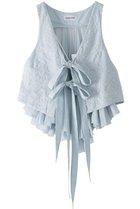 【アユーシ/AAYUSHI】のランダムギャザーバックフリルベスト ライトブルー|ID: prp329100004875610 ipo3291000000036366228