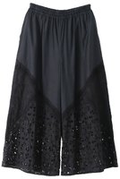 【アユーシ/AAYUSHI】のレースパッチワークパンツ 大人の最旬トレンドファッション＆コーディネート founy(ファウニー) ファッション Fashion レディースファッション Fashion for Women パンツ Pants & Trousers インド Indian Textile 春 Spring サンダル Sandals, Summer Shoes シルク Silk, 100% Silk シンプル Simple, Minimal パッチワーク Patchwork, Mixed Fabric フラット Flat, Flat Shoes フレア Flare, Flared ランダム Random, Irregular レース Lace, Lace Fabric S/S・春夏 SS, Spring/Summer, Warm Season 夏 Summer エレガント 上品 Elegant |ID:prp329100004875636