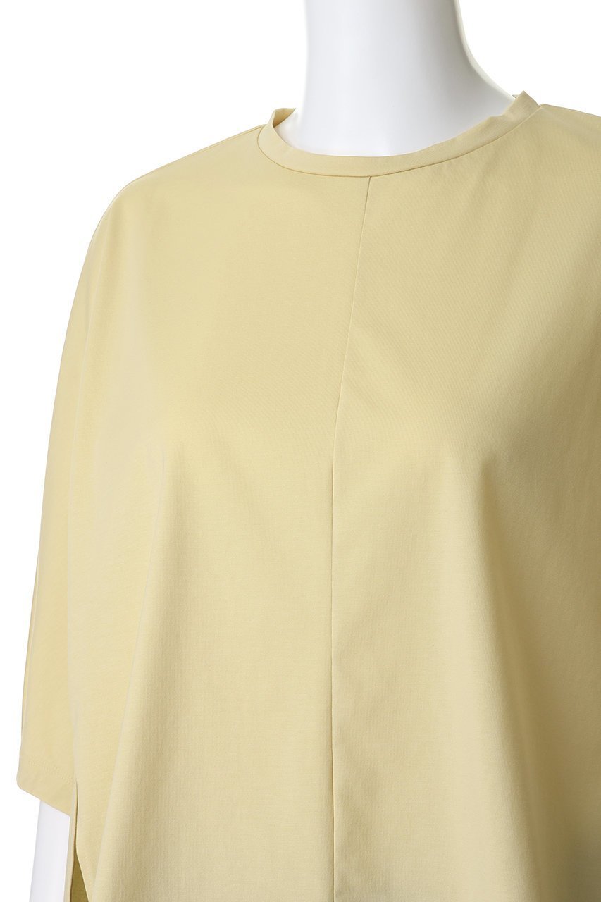 【アルアバイル/allureville】のクルーコクーンT-SHIRT 人気、トレンドファッション・服の通販 founy(ファニー) 　ファッション　Fashion　レディースファッション　Fashion for Women　トップス・カットソー　Cut & Sew Tops　シャツ・ブラウス・オフィスカジュアル　Elegant Blouses & Button-Ups　ロングTシャツ・Tシャツ　Longline T-Shirts & Tees　カットソー・ベーシックTシャツ　Cut-and-Sewn Tops / Stretch Tees & Basics　ショート　Short, Short Length　スリット　Slit, Slit Detail　スリーブ　Sleeve, Long Sleeve / Short Sleeve　エレガント 上品　Elegant　新作・新入荷　New Arrivals / New In　other-5|ID: prp329100004875640 ipo3291000000036366457